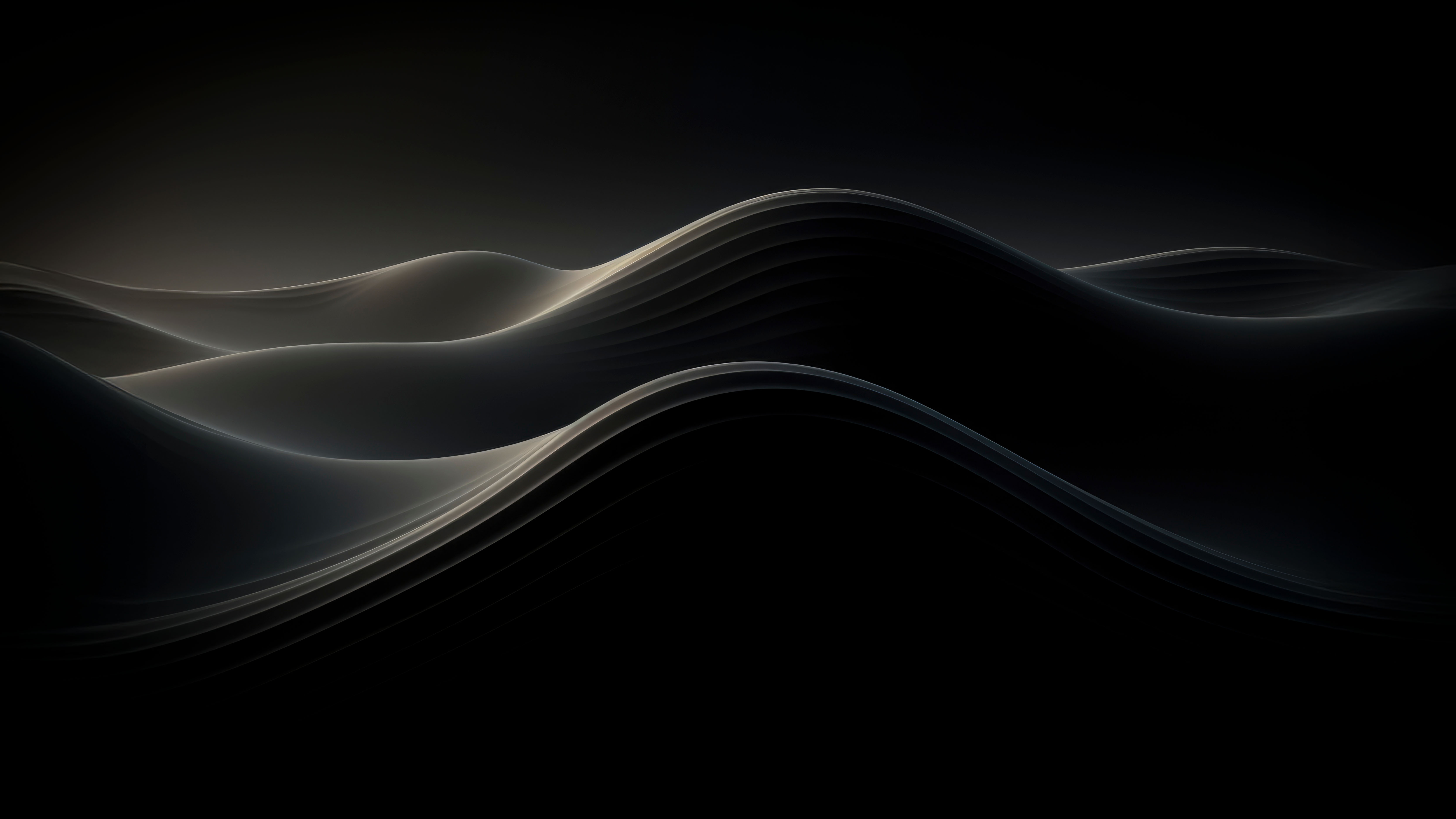 Abstract flowing waves background